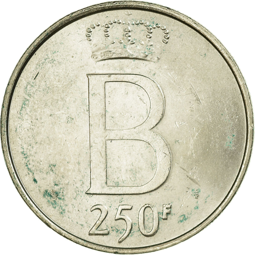 Coin, Belgium, 250 Francs, 250 Frank, 1976, Brussels, VF(30-35), Silver
