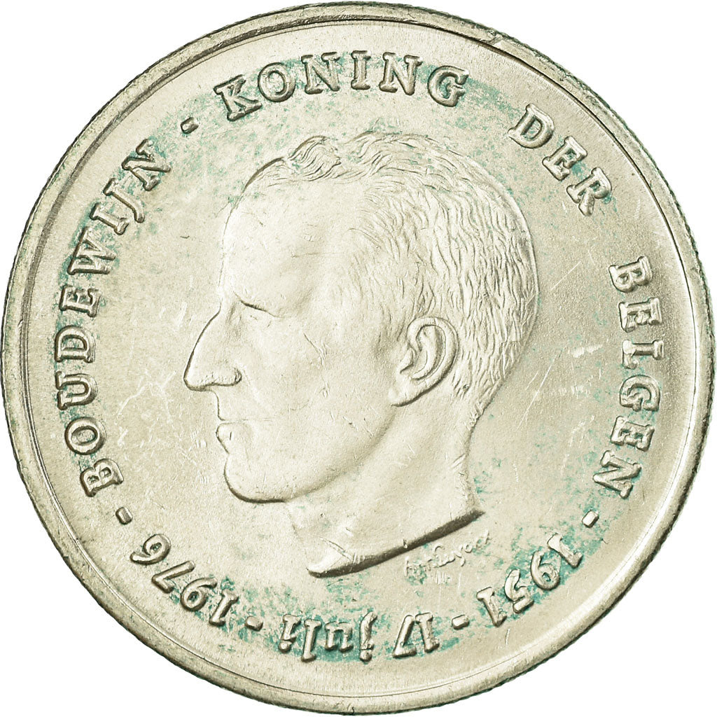 Coin, Belgium, 250 Francs, 250 Frank, 1976, Brussels, VF(30-35), Silver