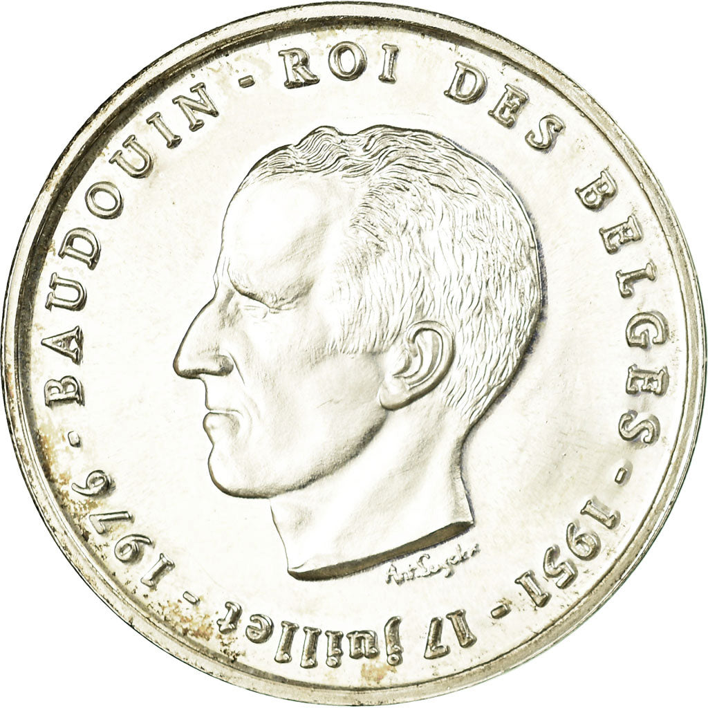 Coin, Belgium, 250 Francs, 250 Frank, 1976, Brussels, Prooflike, AU(55-58)