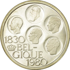 Coin, Belgium, 500 Francs, 500 Frank, 1980, Brussels, MS(63), Silver, KM:161a
