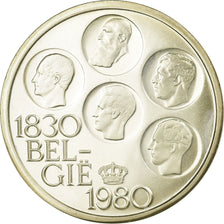 Coin, Belgium, 500 Francs, 500 Frank, 1980, Brussels, MS(60-62), Silver, KM:162a