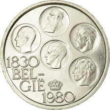 Coin, Belgium, 500 Francs, 500 Frank, 1980, Brussels, MS(60-62), Silver Clad