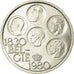 Coin, Belgium, 500 Francs, 500 Frank, 1980, Brussels, MS(60-62), Silver Clad
