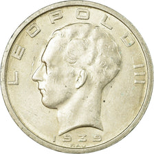 Coin, Belgium, 50 Francs, 50 Frank, 1939, AU(55-58), Silver, KM:121