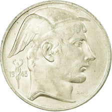 Coin, Belgium, 50 Francs, 50 Frank, 1948, EF(40-45), Silver, KM:137