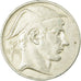Coin, Belgium, 50 Francs, 50 Frank, 1948, EF(40-45), Silver, KM:137