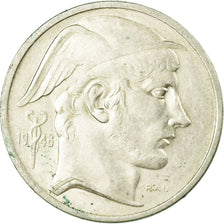 Coin, Belgium, 50 Francs, 50 Frank, 1948, AU(50-53), Silver, KM:137
