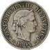 Svizzera, 10 Rappen, 1894, Bern, MB+, Rame-nichel, KM:27