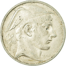 Monnaie, Belgique, 50 Francs, 50 Frank, 1948, TB+, Argent, KM:136.1