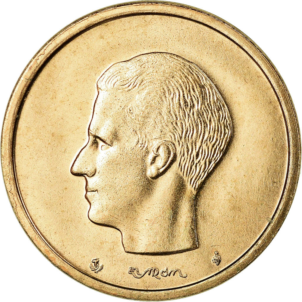 Coin, Belgium, 20 Francs, 20 Frank, 1980, MS(63), Nickel-Bronze, KM:160