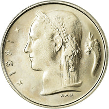 Coin, Belgium, Franc, 1981, MS(63), Copper-nickel, KM:142.1
