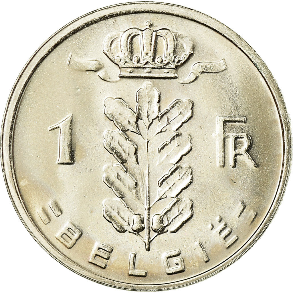 Coin, Belgium, Franc, 1981, MS(63), Copper-nickel, KM:143.1