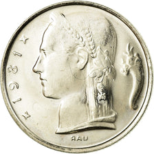 Coin, Belgium, 5 Francs, 5 Frank, 1981, MS(63), Copper-nickel, KM:135.1
