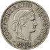 SWITZERLAND, 10 Rappen, 1901, Bern, KM #27, EF(40-45), Copper-Nickel, 19.15,...