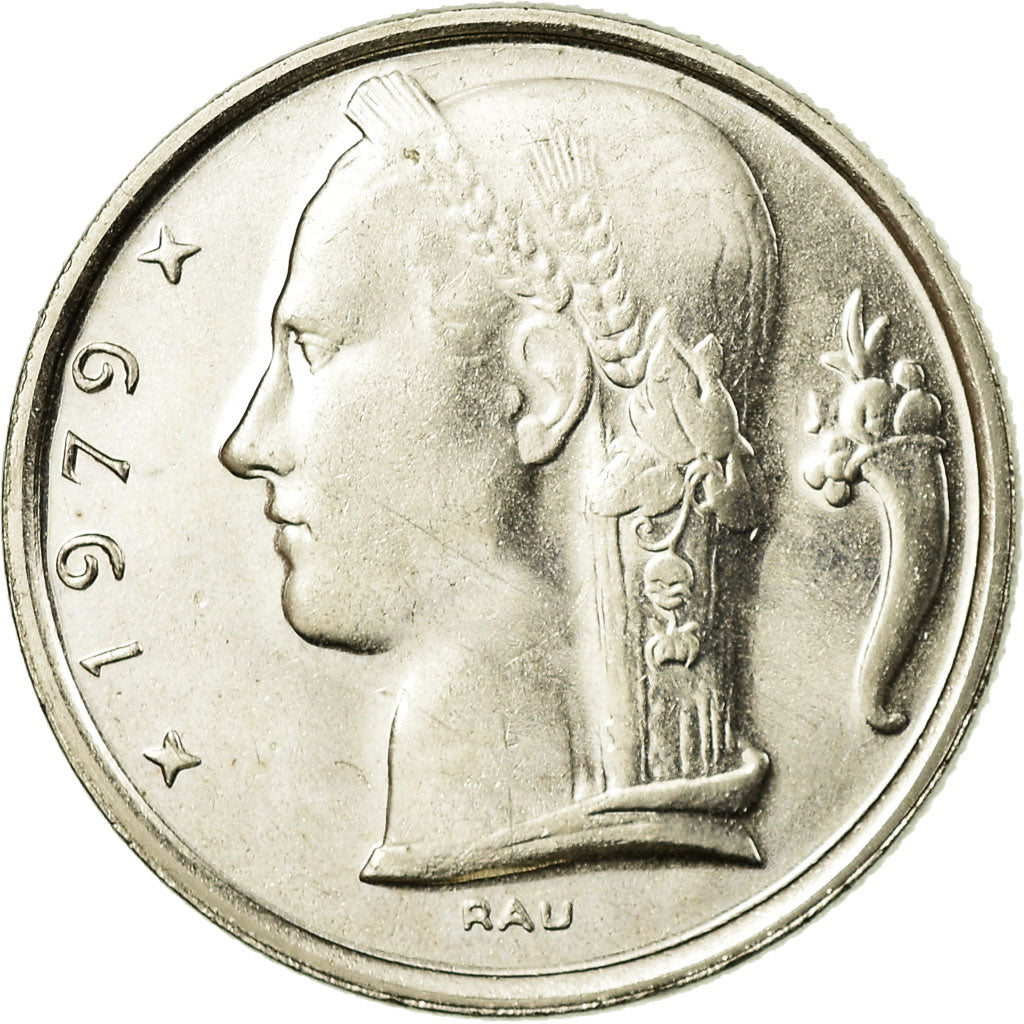Coin, Belgium, 5 Francs, 5 Frank, 1979, MS(63), Copper-nickel, KM:135.1