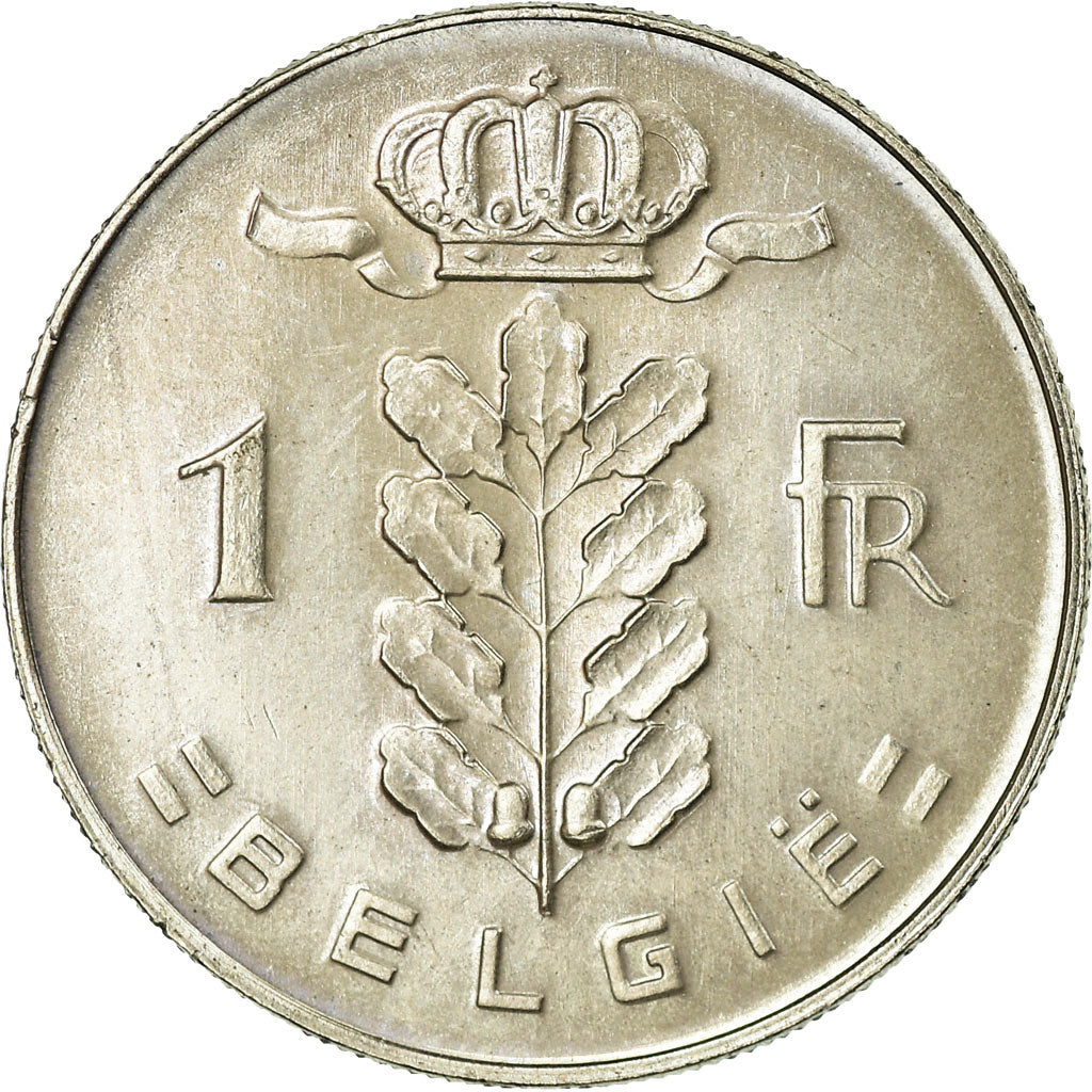 Coin, Belgium, Franc, 1975, AU(55-58), Copper-nickel, KM:143.1