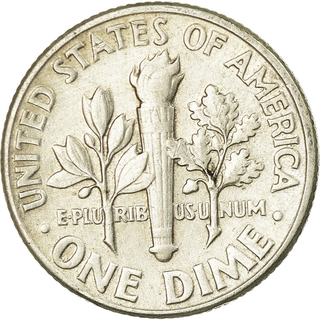 Coin, United States, Roosevelt Dime, Dime, 1950, U.S. Mint, Philadelphia