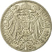 Coin, GERMANY - EMPIRE, Wilhelm II, 25 Pfennig, 1912, Stuttgart, VF(30-35)