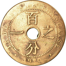 Moeda, INDOCHINA FRANCESA, Cent, 1920, San Francisco, VF(20-25), Bronze, KM:12.2