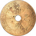 Monnaie, FRENCH INDO-CHINA, Cent, 1913, Paris, TB+, Bronze, KM:12.1