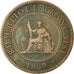 Coin, FRENCH INDO-CHINA, Cent, 1889, Paris, VF(30-35), Bronze, KM:1