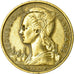 Coin, Madagascar, 10 Francs, 1953, Paris, AU(55-58), Aluminum-Bronze, KM:6