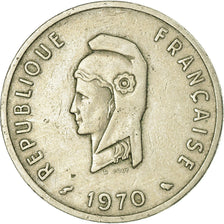 Moneta, AFARS E ISSAS FRANCESI, 50 Francs, 1970, Paris, BB, Rame-nichel, KM:18