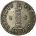 Münze, Haiti, Centime, 1834, SS, Kupfer, KM:A21
