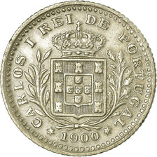 Moneda, Portugal, Carlos I, 50 Reis, 1900, MBC+, Cobre - níquel, KM:545