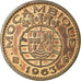 Coin, Mozambique, Escudo, 1963, EF(40-45), Bronze, KM:82