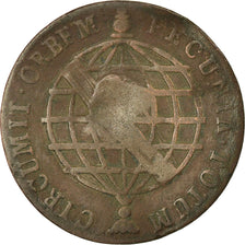 Coin, Brazil, 10 Reis, 1790, EF(40-45), Copper, KM:264.1