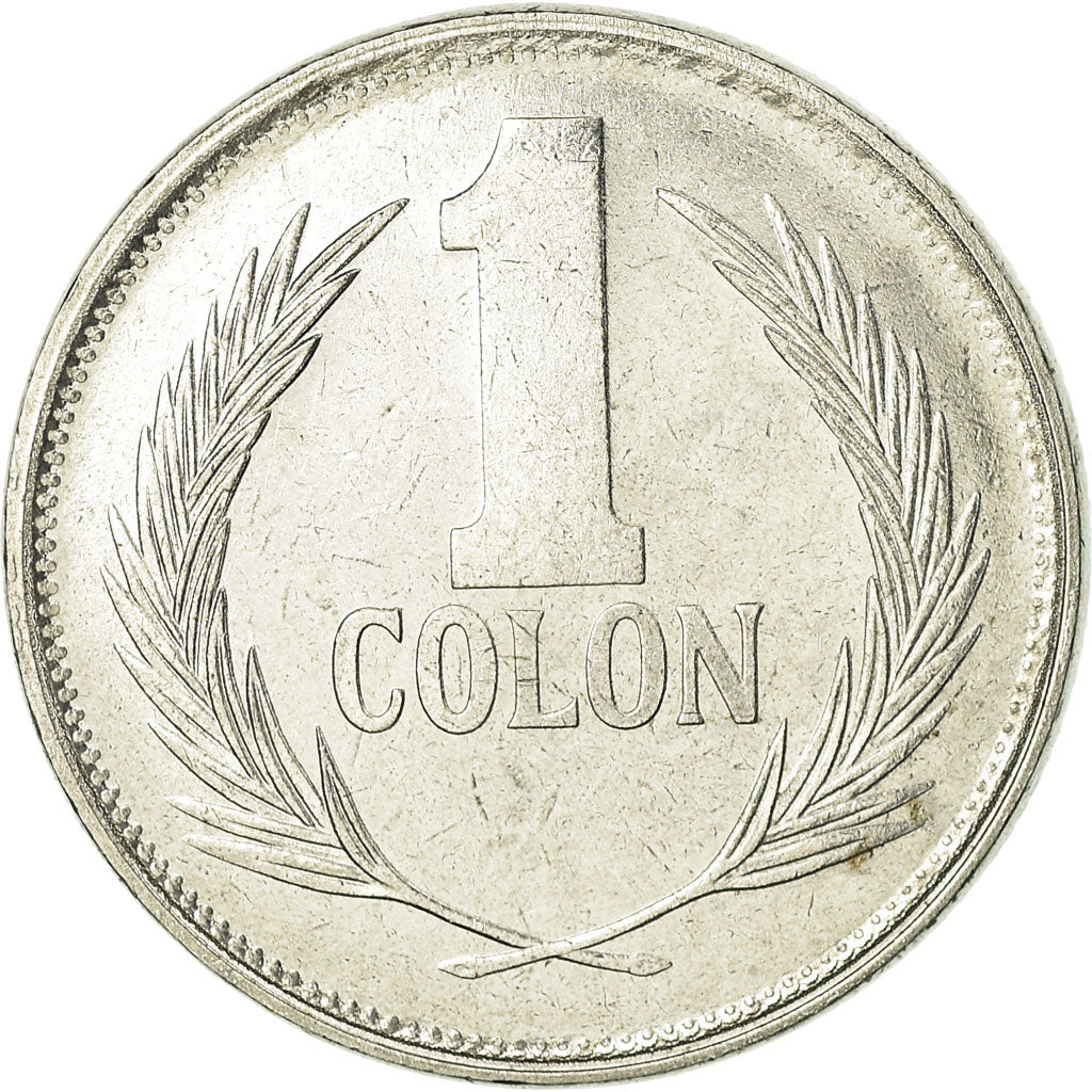 Münze, El Salvador, Colon, 1988, British Royal Mint, VZ, Stainless Steel