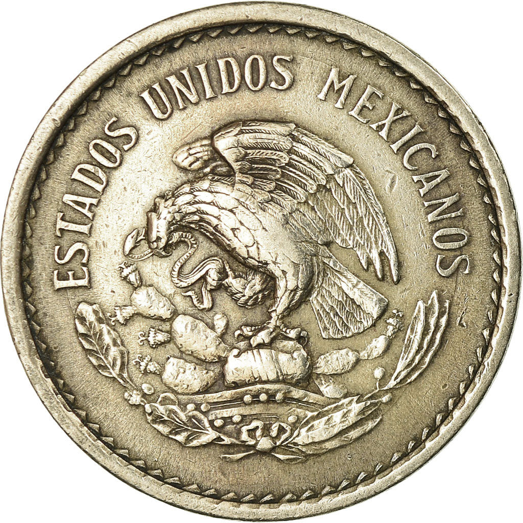 Coin, Mexico, 10 Centavos, 1936, Mexico City, EF(40-45), Copper-nickel, KM:432