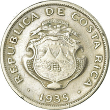 Moneda, Costa Rica, 50 Centimos, 1935, MBC, Cobre - níquel, KM:172