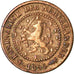 Coin, Netherlands, Wilhelmina I, 1/2 Cent, 1894, EF(40-45), Bronze, KM:109.2
