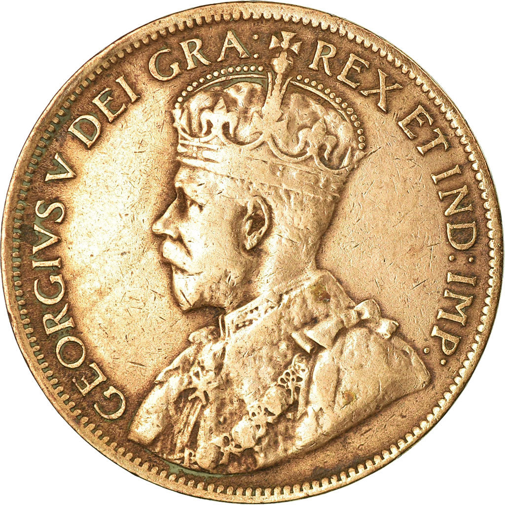 Coin, Canada, George V, Cent, 1918, Royal Canadian Mint, Ottawa, EF(40-45)