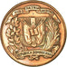 Moneda, República Dominicana, Centavo, 1956, EBC, Bronce, KM:17