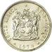 Coin, South Africa, 10 Cents, 1970, EF(40-45), Nickel, KM:85