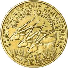 Coin, EQUATORIAL AFRICAN STATES, 10 Francs, 1967, Paris, AU(55-58)