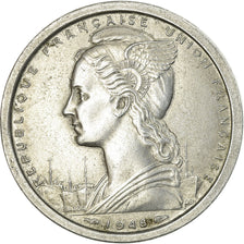 Moneta, Francuska Afryka Równikowa, 2 Francs, 1948, Paris, EF(40-45)