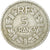 Moneda, Francia, Lavrillier, 5 Francs, 1952, Paris, MBC, Aluminio, KM:888b.1