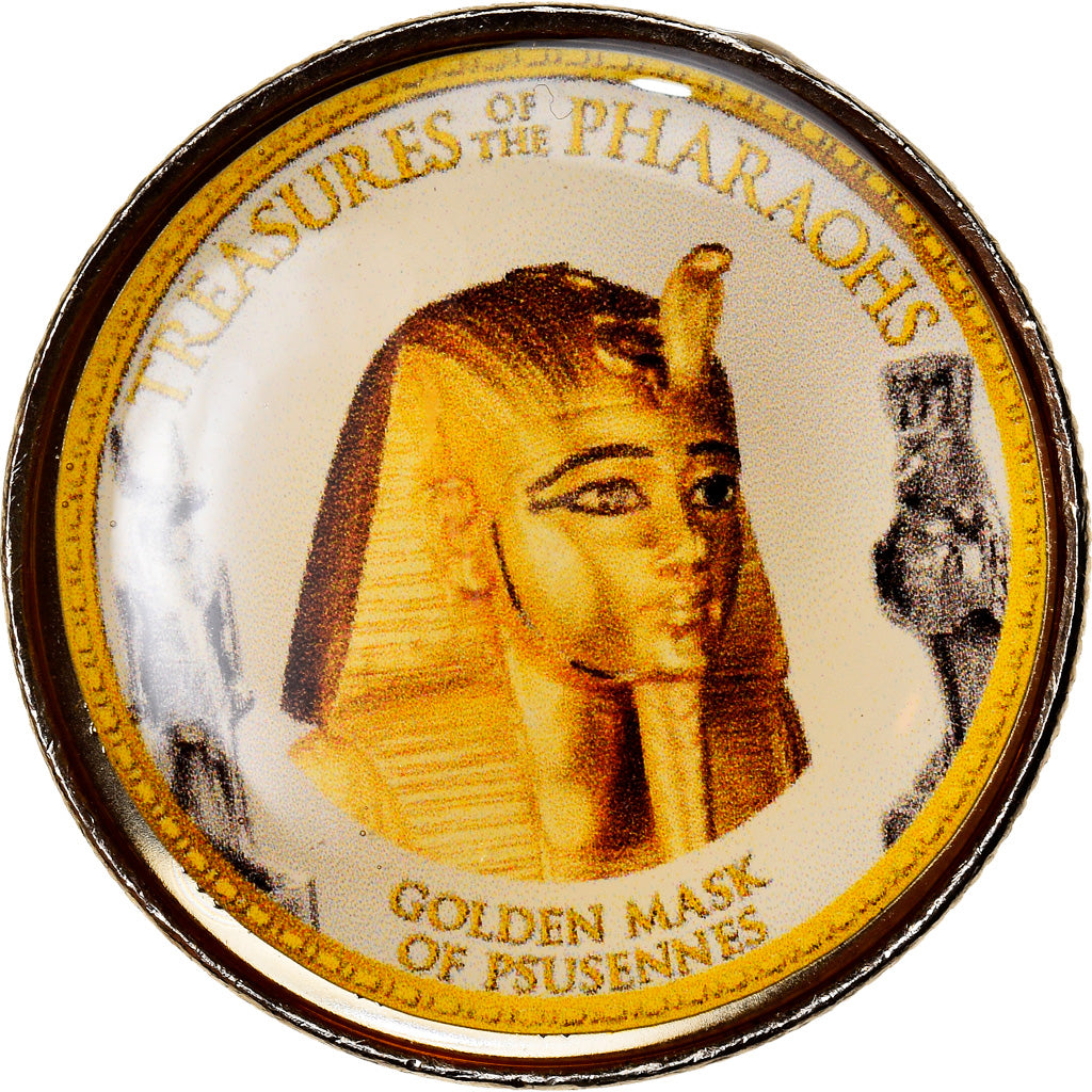 Coin, Egypt, Pharaons, Mask of Psusennes, Pound, 2010/AH1431, Cairo, MS(65-70)