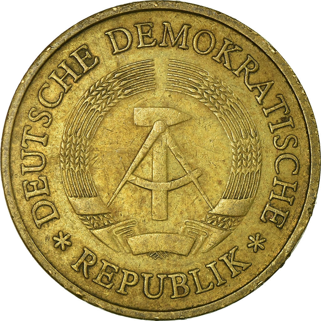 Munten, DUITSE DEMOCRATISCHE REPUBLIEK, 20 Pfennig, 1969, Berlin, FR+, Tin