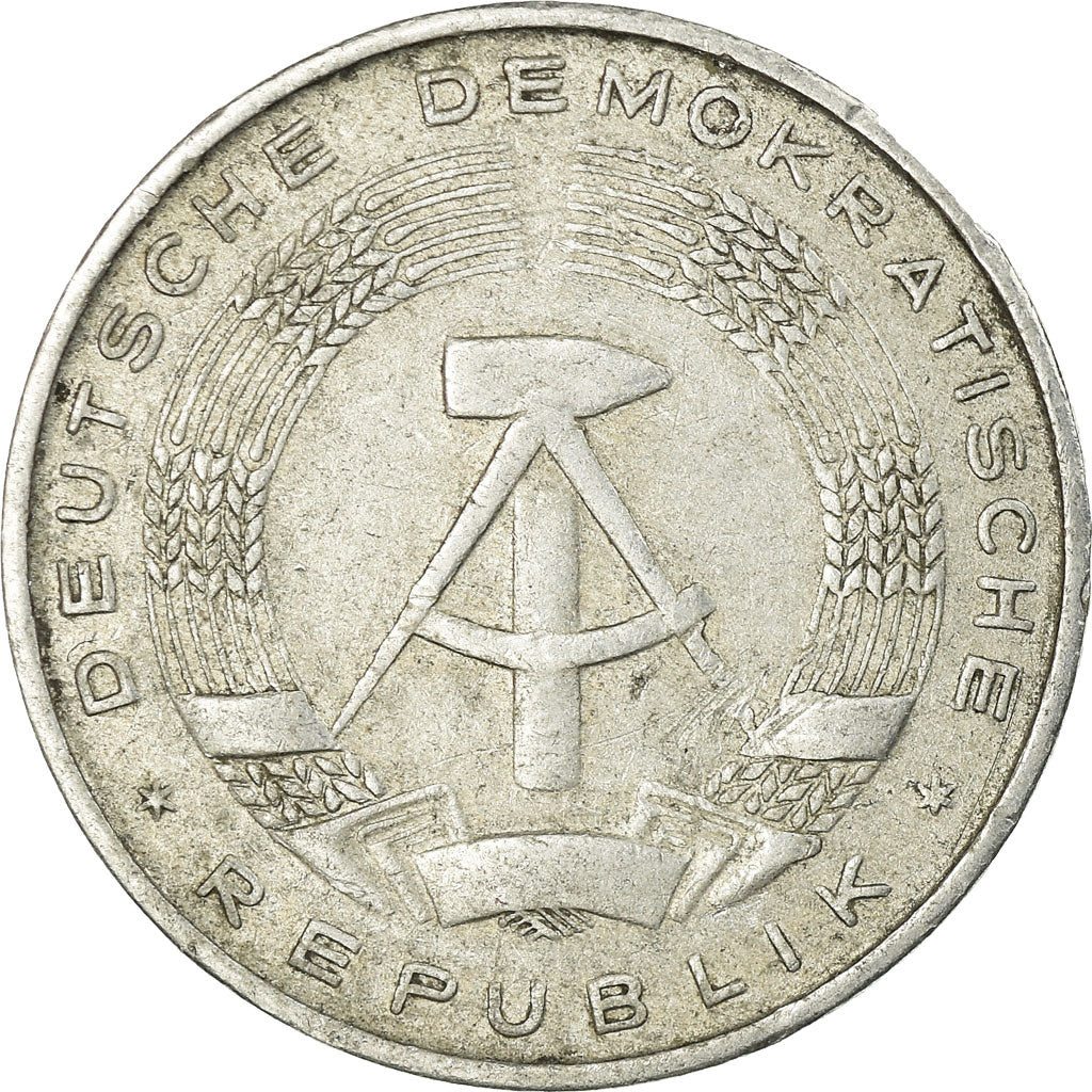 Coin, GERMAN-DEMOCRATIC REPUBLIC, 10 Pfennig, 1970, Berlin, EF(40-45), Aluminum