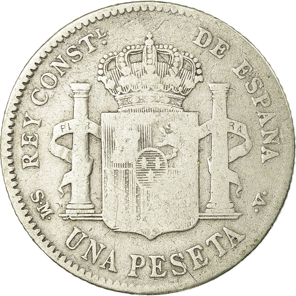 Monnaie, Espagne, Alfonso XIII, Peseta, 1903, Madrid, TB, Argent, KM:721
