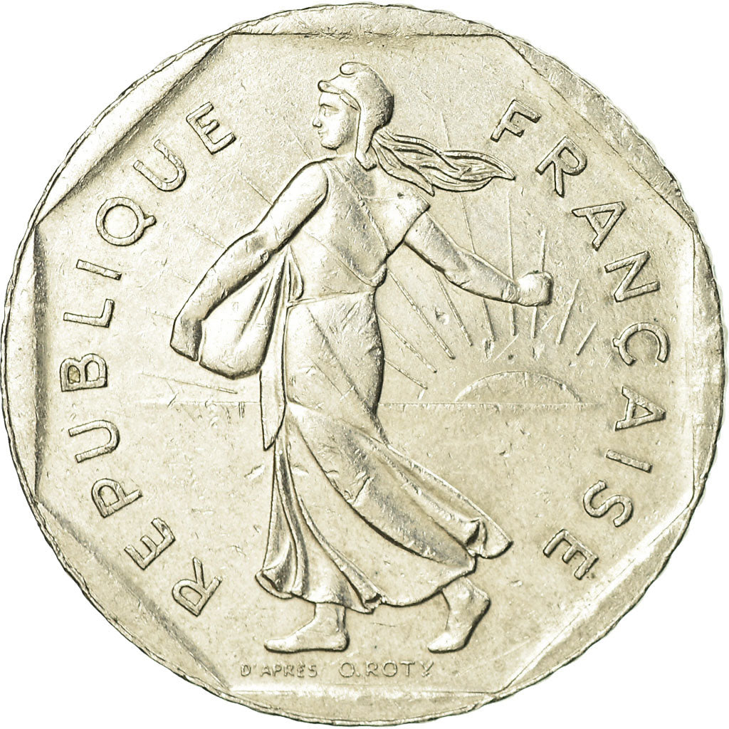Coin, France, Semeuse, 2 Francs, 1997, Paris, EF(40-45), Nickel, KM:942.2