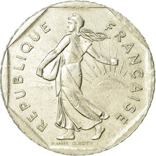 Coin, France, Semeuse, 2 Francs, 1997, Paris, EF(40-45), Nickel, KM:942.2