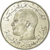Münze, Tunesien, 1/2 Dinar, 1968, Paris, SS, Nickel, KM:291