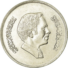 Moeda, Jordânia, Hussein, 100 Fils, Dirham, 1978/AH1398, AU(55-58)