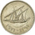 Moneta, Kuwejt, Jabir Ibn Ahmad, 20 Fils, 1971/AH1391, EF(40-45), Miedź-Nikiel
